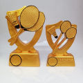 Celebrate Sporting Achievements With The Exclusive Badminton Tournament Sports Trophy Combo - Trophy Set. 