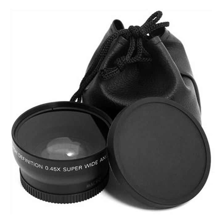 52MM 0.45 x Wide Angle Macro Lens for Nikon D3200 D3100 D5200 D5100