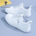 PLOVRRWoodpecker Mesh Surface White Shoes Female2022Summer New Breathable ShoesinsWomen's Harajuku Style Sneakers.
