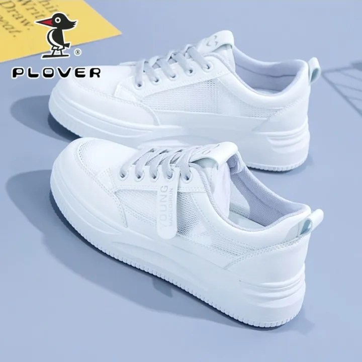 PLOVRRWoodpecker%20Mesh%20Surface%20White%20Shoes%20Female2022Summer%20New%20Breathable%20ShoesinsWomen's%20Harajuku%20Style%20Sneakers%20-%20Image%204