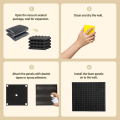 36 Pack 9.8X 9.8X 2 Inch Pyramid Acoustic Foam Sound Proof Foam for Wall,Studio, Home and Office. 