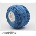 1PC=50g 3# Lace Yarn 100% Cotton Yarn for Crocheting Fine Combed Yarn Using 2.5mm Crochet Knitting Yarn. 