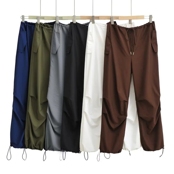Momoluna%20Women%20Madison%20Baggy%20Low%20Waist%20Parachute%20Cargo%20Pants%20Wide%20Leg%20Sweatpants%20Drawstring%20Hippie%20Joggers%20White%20Trousers%20-%20Image%202
