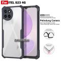 Xundd Shockproof Case For itel S23 Case Transparent Clear Protector Soft.