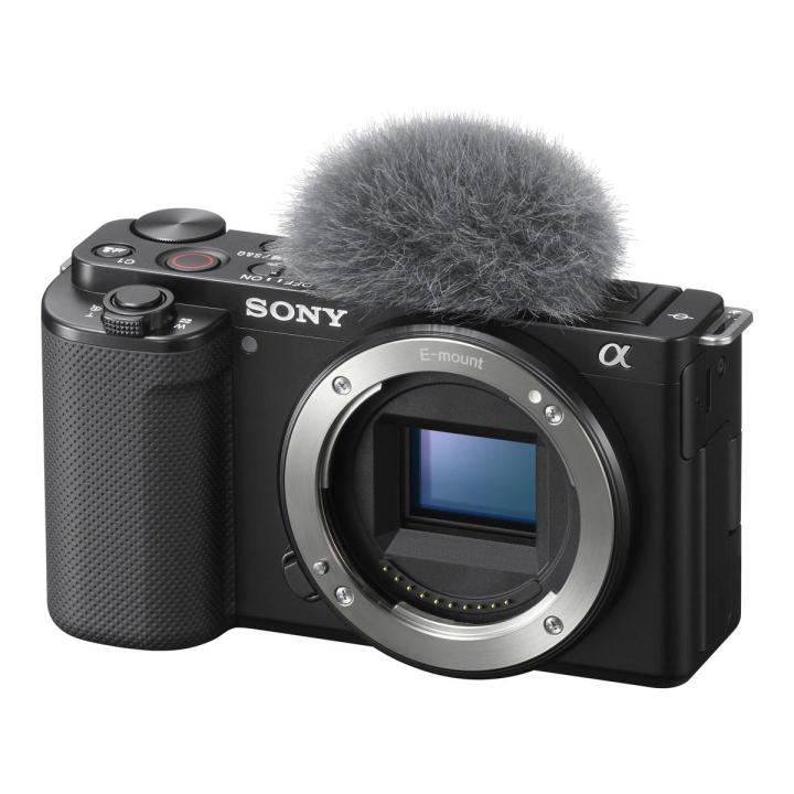 Sony%20ZV-E10%20Mirrorless%20Camera%20(Body%20Only,%20Black)%20-%20Image%202
