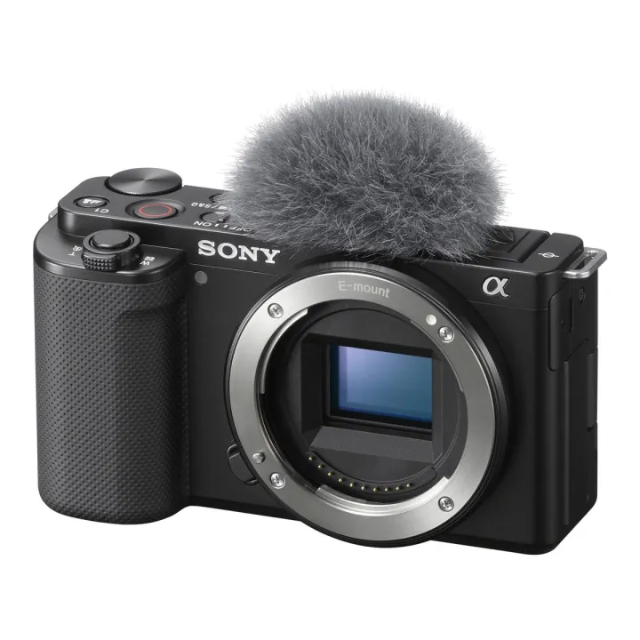 Sony%20ZV-E10%20Mirrorless%20Camera%20(Body%20Only,%20Black)%20-%20Image%202