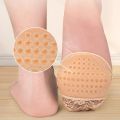 Lace Five Toes Forefoot Pads For Women High Heels Half Insoles Foot Pain Care Absorbs Shock Socks Toe Pad Inserts. 