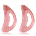 Resin Massage board Relaxing 20.5*8.7cm/19.1*7.2cm/23.5*7.7cm Pink Body Gua Sha Massage Cellulite Toning for Spa Home use.