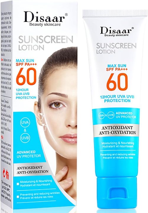 DISAAR BEAUTY Sunscreen Lotion SPF 60 PA+++ | Daraz.com.bd
