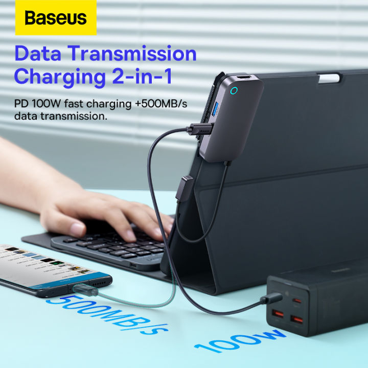 Baseus%20USB%20C%20Hub%20for%20iPad%20Pro%2011%2012.9%20HDMI-Compatible%204K%2030Hz%20USB%20Hub%20PD%20100W%20Port%20SD%20TF%20Card%20Reader%20for%20Steam%20Deck%20USB%203.0%20Hub%20-%20Image%202