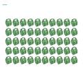 50 Pieces Candy Box Portable Football Pattern Small Gift Box for Baby Shower Ornament.