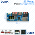 IP5356 Powerbank Circuit 22.5W Board with Digital Display PD QC Fast Charge.