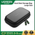 UGREEN LP128 (50274) Hard Disk Storage Bag Large Size - Size - 6.8 Inch - Carrying Bag - Hard disk Storage Large Size Bag - Accessory Carrying Bag. 