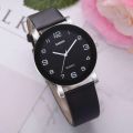 Gorgeous Luxury LEATHER Band Quartz Analog Wrist Watch.