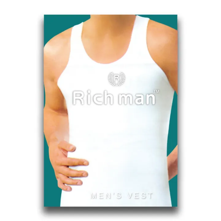 Richman%20Mens%20White%20Color%20Premium%20Sando%20Cotton%20Inner%20wear%20-%20Image%203