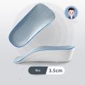 New Height Increase Insoles Half Shoe Pads Men Women. 