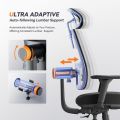 NEWTRAL MAGICH002 Ergonomic Chair, Auto-Following Backrest, Adaptive Lower Back Support, Adjustable Headrest Seat Depth, 4D Armrest Recliner, 3 Positions to Lock. 