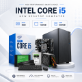 New Intel Core i5 Gaming Desktop PC - 8GB RAM, 500GB HDD, 120GB SSD, 2GB Graphics, Win 10 64-bit, 5-Year Warranty.