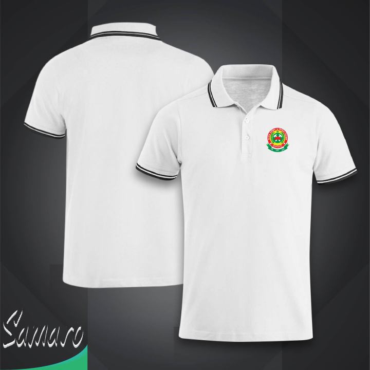 Bangladesh Fire Service Short Sleeve Collar Polo Jersey For Men - Half Sleeve Collar Polo Fire Service t shirt - Fire Service Jersey