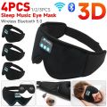 Sleep Headphones 3D Sleep Mask Bluetooth Earphone Wireless Earbuds Bluetooth Headset Sleeping Headphones Music Eye Mask Cover. 