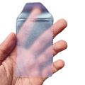 Transparent PVC Card Cover.