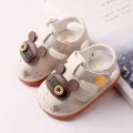 Called 2022 New Product Sandals PU Leather Top Anti slip Soft Sole One Year Old Baby Men's and Women's Shoes. 