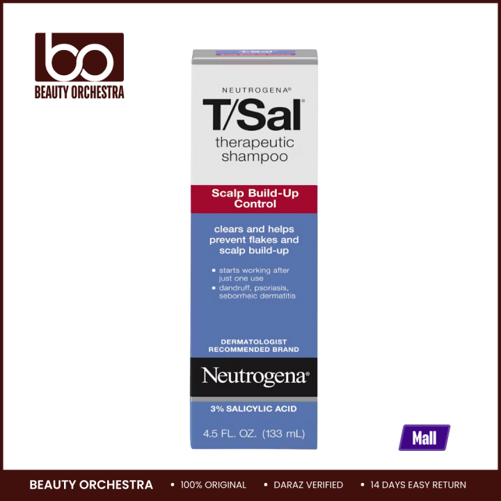 Neutrogena T Sal Therapeutic Shampoo for Scalp Treatment - 133ml (USA)