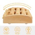 Wooden Foot Roller Wood Care Massage Reflexology Muscle Relax Relief Massager Spa Gift Anti Cellulite Foot Massager Care Tools. 