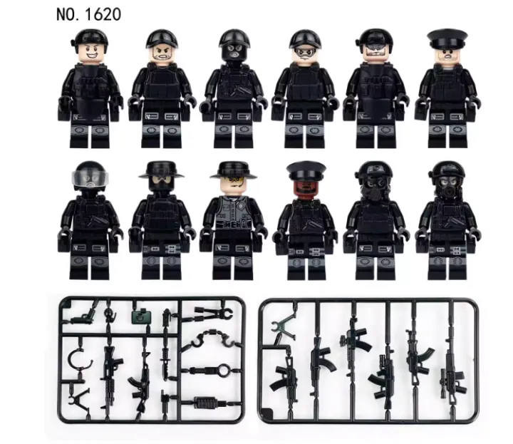 12 pieces/set of action doll building block toys | Daraz.com.bd