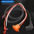 Universal Three Vertical for 48V Scooter Bike Parts Battery Connector Plug Charging Socket with 12AWG Cable. 