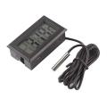TL8009 TL 8009 Digital LCD Display With Thermometers Temperature Meter Gauge Thermometer Sensor Temperature Sensor Outdoor 1M Length Cable Sensor Probe Temperature Meter.