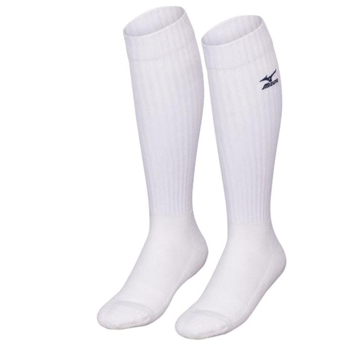 Mizuno Football Sports Socks-White