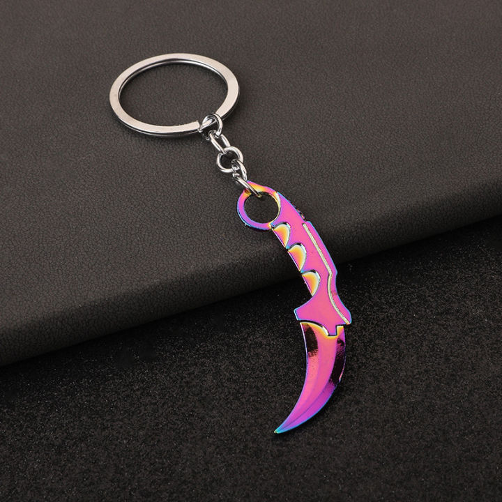 Valorant%20Melee%20Reaver%202.0%20Karambit%20Keychain%20Game%20Peripheral%20Samurai%20Dagger%20Model%20NOVO%20-%20Image%202