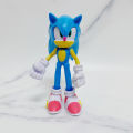 Flying Squirrel Hand-Made 4 Generation 6 Style Sonic Ornaments Surrounding the Game Model Doll Decorative Capsule Toy. 