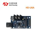 HD-U6A USB Port 32*320 pixels Single /double color LED Control Card Asynchronous Controller max 20pcs P10 display module support. 