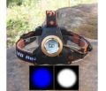 Dual Light Source Zoom Headlamp With Rechargeable Battery-Model-T6 . 