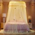 Round double size 1.5/1.8/2m bed, floor to ceiling European style circular mosquito net, 1.2m bed.