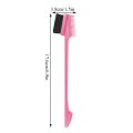 Hair Dye Brushes 3 Sided Comb Hair Edge Control Eyebrow Gel Brush Hairdressing Combs Hair Care Styling Tool Salon Barber Supply. 