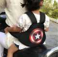 Baik Safety Belt for Motorcycle (1-12Y) - Baby Carrier Bag - baby carrier Captain America. 