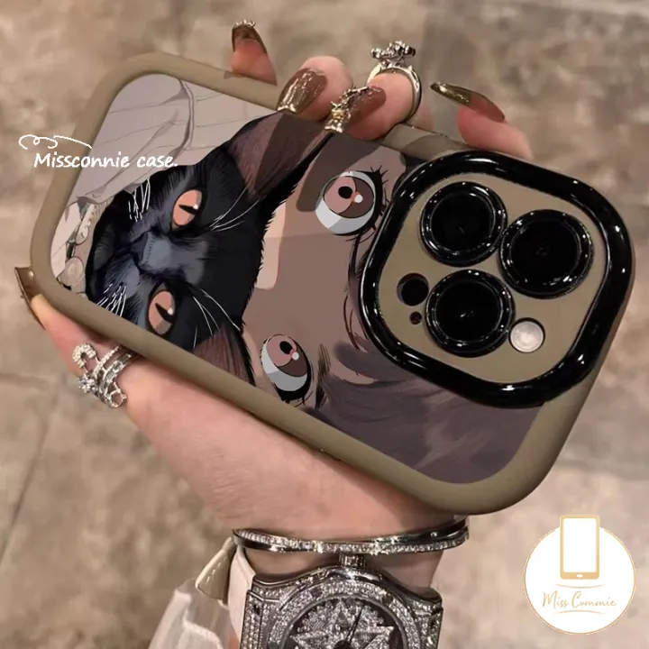 MissConnie%20Cartoon%20Funny%20Anime%20Girl%20Cute%20Black%20Cat%20Phone%20Case%20Compatible%20for%20IPhone%2011%2015%2014%2013%2012%20Pro%20Max%20XR%20X%20XS%20MAX%20Simple%20Korean%20Luxury%20Liquid%20Silicon%20Shockproof%20Cover%20-%20Image%204