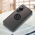 New Phone Case For Huawei P60 Cover Side Stripe Design Soft Matte Texture Multifunctional Bracket All Inclusive Protection For Huawei P60 Pro Case.