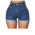women shots denim pant. 