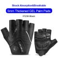 INBIKE Shockproof GEL Pad Cycling Gloves Half Finger Sport Gloves Men Women's Summer Bicycle Gym Fitness Gloves MTB Gloves. IF239.