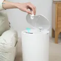 Automatic Trash Can with Lid Smart Trash Can for Living Room Office Bedroom. 