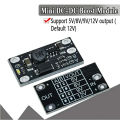 Mini DC-DC Boost Step Up 3V 3.2V 3.3V 3.7V 5V 9V to 12V Voltage Regulator PCB Board Module Can Set 5V/ 8V/ 9V - Compact DC-DC Converter. 