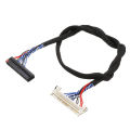 30/ 40/ 51 Pin 10bit/ 8bit/ 6Bit 120HZ Adapter LVDS Cable HD or Full HD For LCD LED TV/ Monitor/ Laptop Panel.