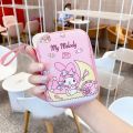 Cute Melody Gadget Case Portable Waterproof Digital USB Electronic Accessories Travel Organizer Bag Data Cable Organizer Earphone Bag.