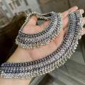 Exclusive fashionable anklet nupur (payel) suitable anklet nupur jarman silver payel nupur (anklet) for women girls.