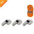 3Pcs Whistles Referee Coach Dolphin Whistle with Lanyard for Basketball Football Soccer Rugby Sport Coaches Referee. 