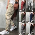 JODIMITTY Fashion Hot Selling New 2019  Summer New Fashion Casual Men's Tie With Solid Color Eight-color Pants M-5XL. 